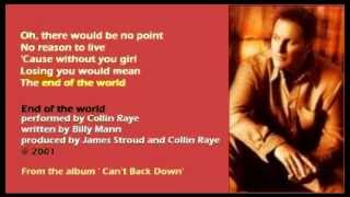 Collin Raye - End Of The World ( + lyrics 2001)