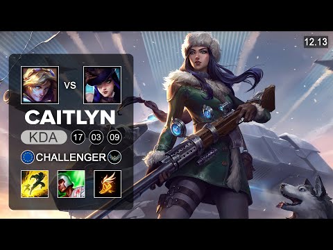 Caitlyn vs Ezreal ADC - EUW Challenger - Patch 12.13 Season 12