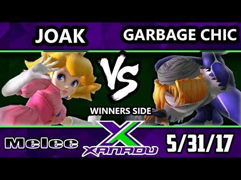 S@X 204 - Joak (Peach) Vs. Garbage Chic (Sheik) - Smash Melee Tournament - SSBM