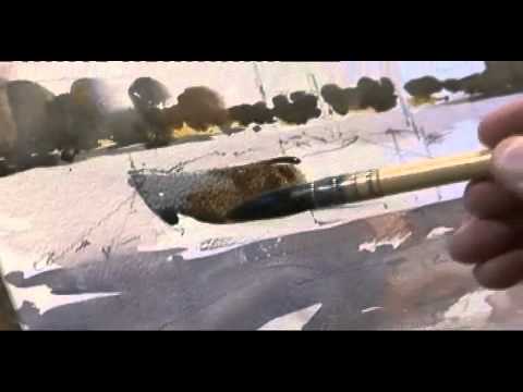 Classic Wesson watercolour with Steve Hall - Town House Films - Jackson's Art Supplies