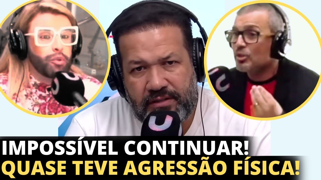 Debate entre Flávio Amaral e Felipe Freire termina em confusão- Sezar Cavalcante se pronuncia