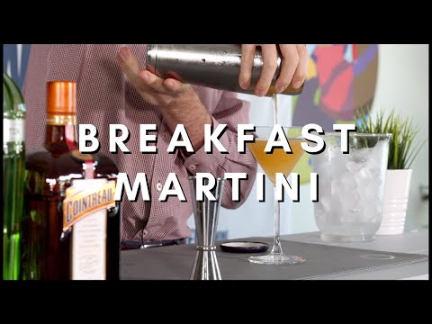 How to Make a Breakfast Martini - Joe Swords