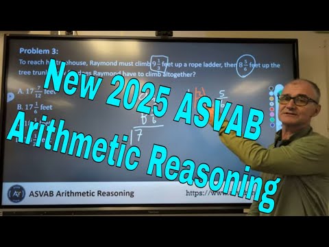 ASVAB  New Arithmetic Reasoning Review - 2025