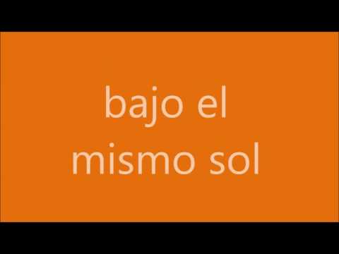 bajo el mismo sol - álvaro soler