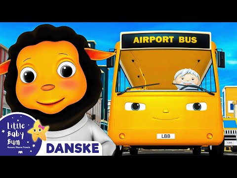 Hjul På Bussen | Sangskattekisten | Børnesange Danske - Little Baby Bum