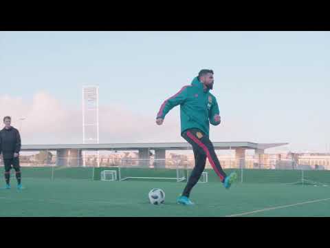 08 freekickerz vs Diego Costa & Koke   Free Kick & Penalty Challenge