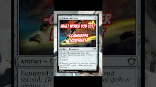 What would you cut?  -Magic commander equipment  #commander #mtg