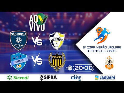 25/01 - 3ª Copa Verão Jaguari de Futsal - 2026
