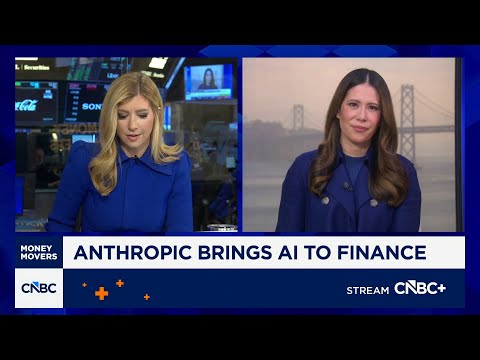 Anthropic brings AI to finance