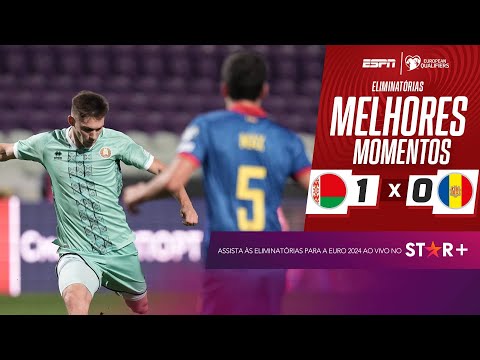 Com belo gol no final, Belarus vence Andorra em casa pelas Eliminatórias para a Eurocopa de 2024