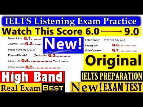 IELTS LISTENING PRACTICE TEST 2026 WITH ANSWERS | 24.01.2026
