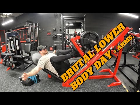 Spring Cut - Day 22 - Lower Body and Arms Day