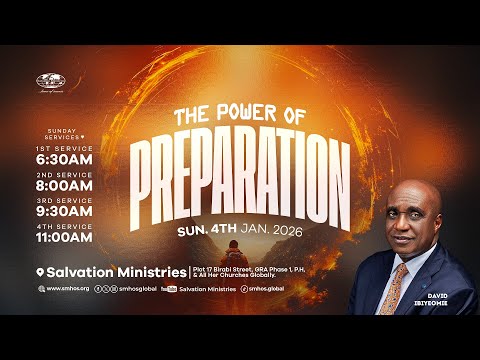 The Power of Preparation | Sunday Service | Sunday, 4th January 2026