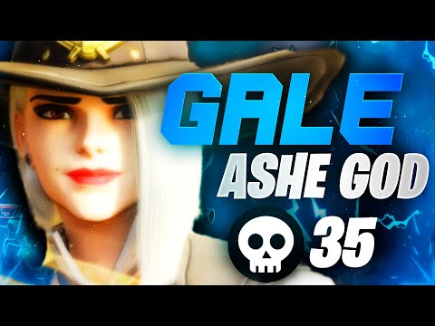Top 500 Gale Insane Ashe and McCree gameplay! [ Overwatch Season 29 ]