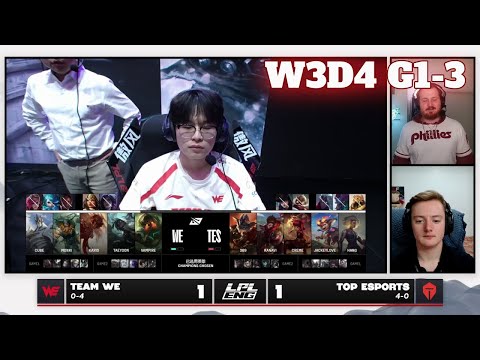 TES vs WE - Game 3 | Week 3 Day 4 LPL Summer 2025 Split 3 | Top Esports vs Team WE G3 full