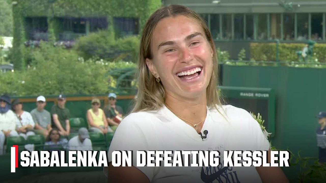 Aryna Sabalenka speaks on being a role model for young women | 2026 Wimbledon