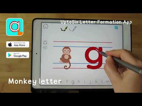 UptoSix Letter Formation Video