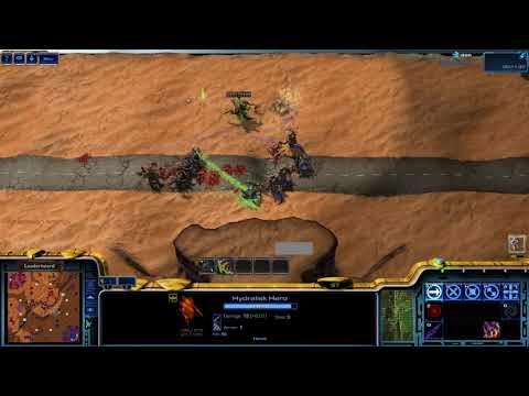 Sc2 Hero Attack 3X - Average Hydra Game
