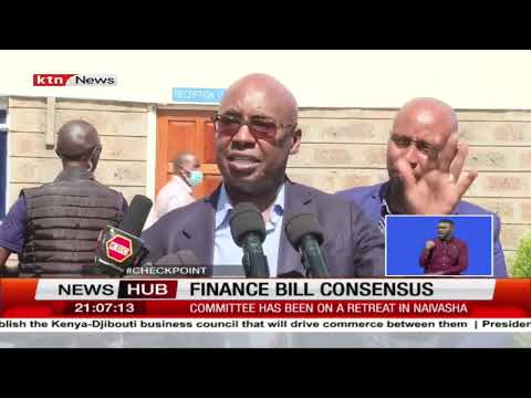 Finance bill committee reaches a consensus on the issues raised by the public on the finance bill