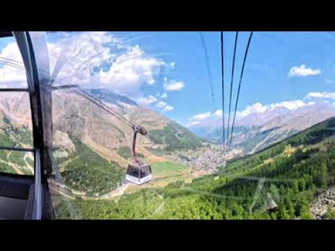 🇨🇭360° Saas-Fee Alpin express 1 Descent / Talfahrt