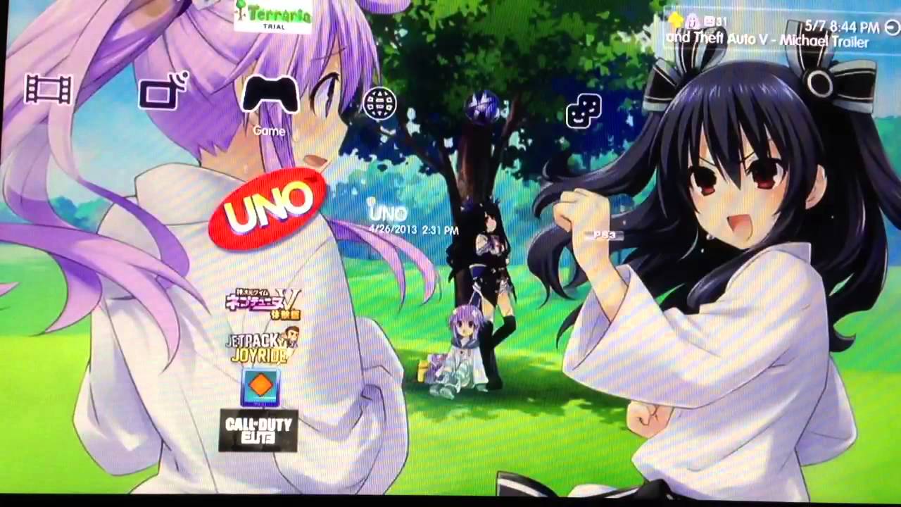 HyperDimension Neptunia Mk2 PS3 theme