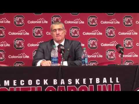 Frank Martin after the Western Michigan win