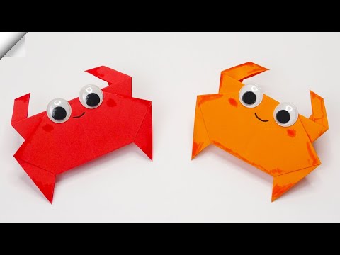 How to Make Paper Crab Origami Crab
