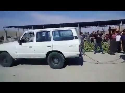 تحدي لاندكروزر قديم 85 و لاندكروزر 2004  Guo Traction Land Cruiser f3 f2