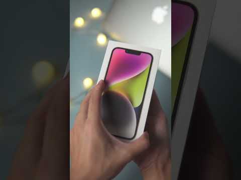 iPhone 14 Starlight - Unboxing  #shorts