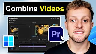 How To Combine Multiple Videos Into One in Adobe Premiere Pro (Step By Step)