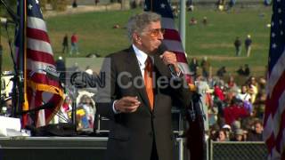 DC RALLY TONY BENNETT