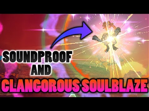 Does Kommo-o's Clangorous Soulblaze Z-Move Get Blocked By Soundproof In Pokemon Ultra Sun and Moon?