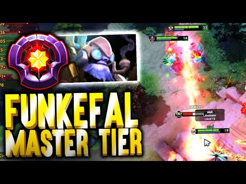 Master Of Tinker Finally Reached Master Tier - Amazing Fap Hand Funkefal God Dota 2