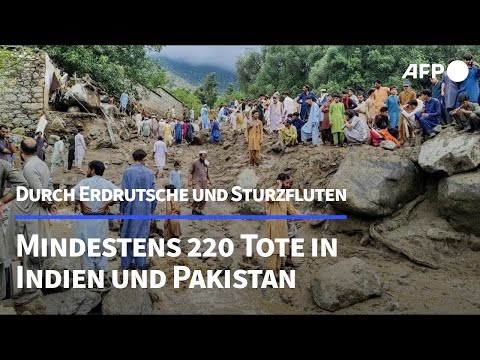 Mindestens 220 Tote nach starkem Regen in Indien und Pakistan | AFP