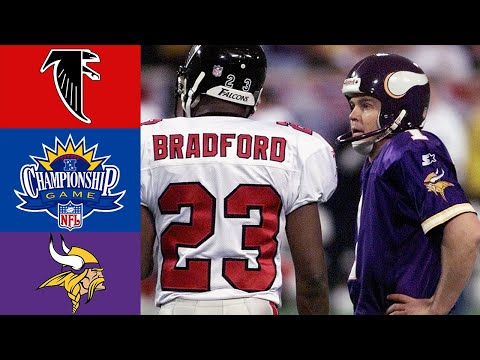 Falcons vs Vikings 1998 NFC Championship
