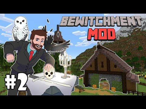 Powering Up My Altar! | Minecraft Bewitchment Mod | Hardcore Ep. 2
