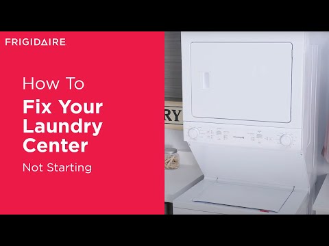 What To Do If Your Laundry Center Won't Start