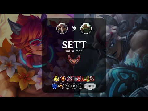 Sett Top vs Illaoi - EUW Grandmaster Patch 13.8