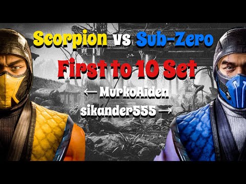MK11 Sub-Zero FT10 vs Best Scorpion in Europe (MurkoAiden) Klassic Battle High Level