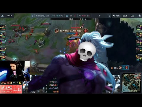 IG Wink Instant Death vs Rumble / Ziggs Ult