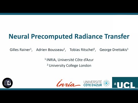 EG2022 - Neural Precomputed Radiance Transfer