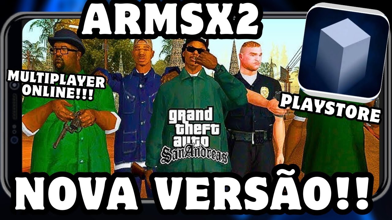SAIUUU!! 😱 NOVA VERSÃO ARMSX2 COM MULTIPLAYER ONLINE | PS2 NO ANDROID!