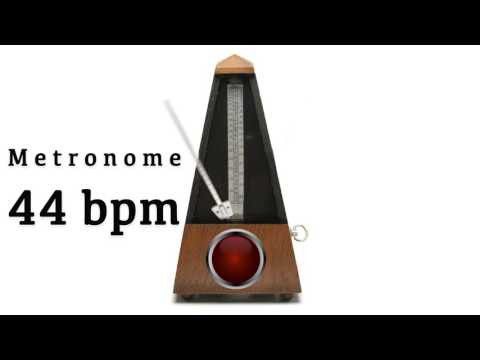Metronome 44 bpm 🎼