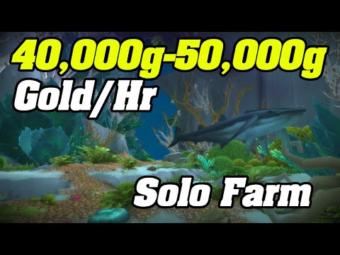 This is Easily 50,000 Gold Per Hour Solo | Shadowlands Goldmaking