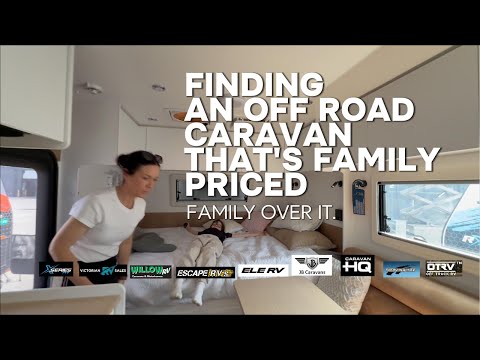 How to find a Budget OFF-ROAD FAMILY Caravan Composite RV 2025! (Buying a caravan Under $100k?)