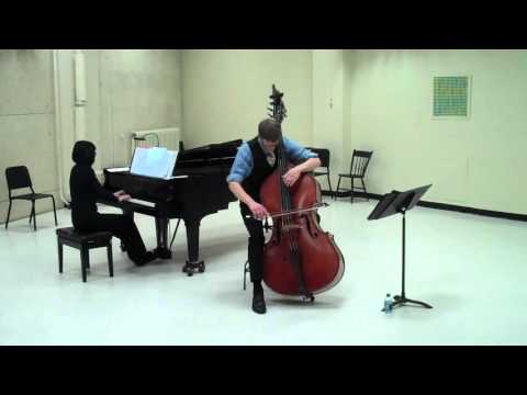 Wagner. Albumblatt in E -- Double Bass and Piano