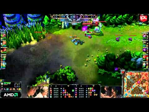 v8 vs Team SoloMid - Game 1 - IPL4 WR1 - League of Legends
