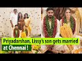 Siddharth Priyadarshan gets married to Melanie;Priyadarshan,Lissy attend marriage along with Kalyani