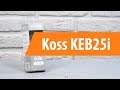 KOSS 189650.101 - відео