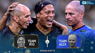TEVE HAT-TRICK E SHOW DE RONALDINHO AOS 45 ANOS E FOI APLAUDIDO DE PÉ NO CLASSICO MINEIRO DAS LENDAS